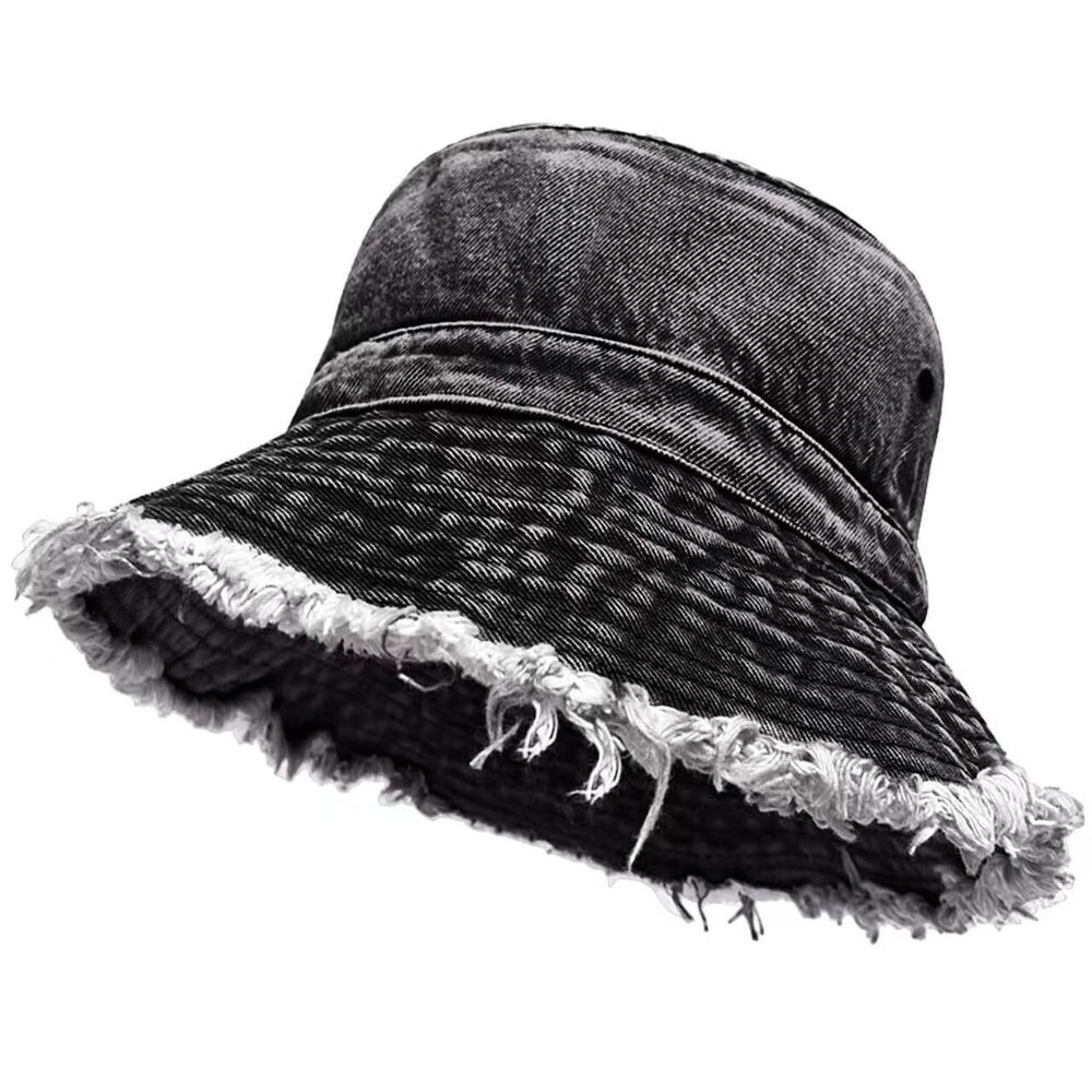 3731 Denim Bucket Hats Denim Cowboy Hats Boonie Hat Trendy Cute Bucket Hat